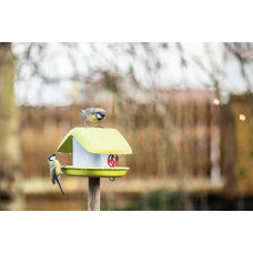 Plastia Vogelfutterhaus DOMEK, Grün