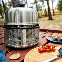 Cobb Holzkohlegrill Air Deluxe inkl. Griddle+ Grillplatte