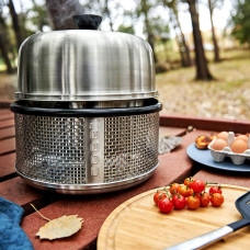 Cobb Holzkohlegrill Air Deluxe inkl. Griddle+ Grillplatte