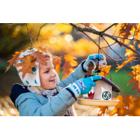 Plastia Vogelfutterhaus DOMEK, Braun