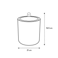 Elho Kräutertopf 'Bouncy Basil', Toffee Terra