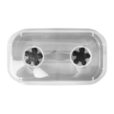 Elho Green Basics Anzucht Schale Allin1 M, Living Schwarz