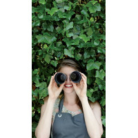 Elho Green Basics Anzuchttopf 27 cm, Living Schwarz