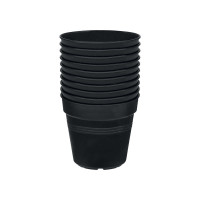 Elho Green Basics Anzuchttopf 27 cm, Living Schwarz