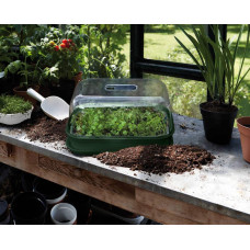 Elho Green Basics Anzuchtschale M, Laubgrün