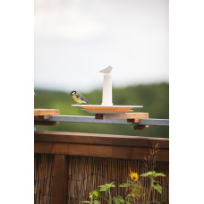 Plastia Vogeltränke FINCH Elfenbein