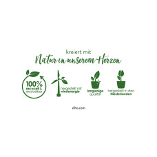 Elho Green Basics Orchidee Blumentopf Untersetzer Ø 10cm, Transparent