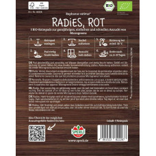 Sperli BIO Microgreen-Pads Radieschen, rot, Nachfüllpad