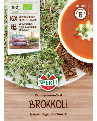 Sperli BIO Keimsprossen-Saat Brokkoli