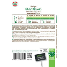 Sperli Katzengrassamen Mini-Tiger-Gras