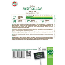 Sperli Ziervogelgrassamen Pitti