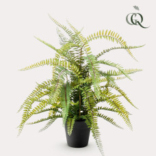 Green Boutiq Kunstpflanze Nephrolepis Exaltata (Boston Farn) 70 cm