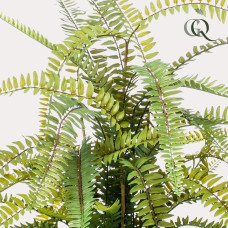 Green Boutiq Kunstpflanze Nephrolepis Exaltata (Boston Farn) 70 cm