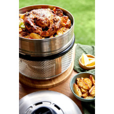 Cobb Hähnchen-Bräter mit Deckelerhöhung