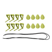 Plastia Robin - 3-in-1 Vogelfutterhaus, Vogeltränke - Grün