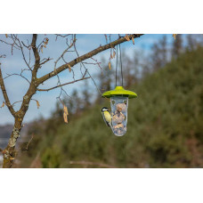 Plastia Robin - 2-in-1 Set für Vogelfütterung - Grün