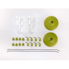 Plastia Robin - 2-in-1 Set für Vogelfütterung - Grün