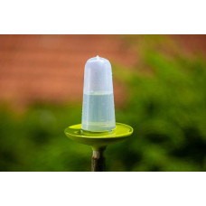 Plastia Robin - 3-in-1 Vogelfutterhaus, Vogeltränke - Grün