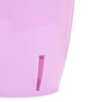 Happy-Plants Orchidea Twin Orchideentopf Selbstbewässernd Ø 16.7 cm, H 20 cm 3.3 Liter - Anthrazit