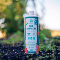 MARPHYL Marine Phytoplankton Organischer Flüssigdünger 1 Liter mit Düngerspritze